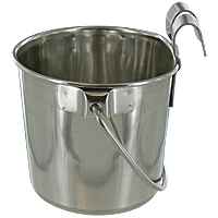 Stainless Steel Flat-sided Pails